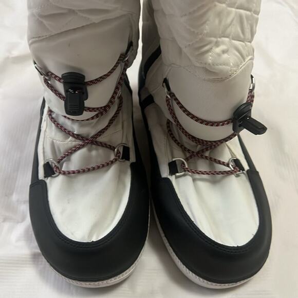 HUNTER ORIGINAL QUILTED MID CALF SNOW BOOTS SIZE US 7 - Picture 4 of 9